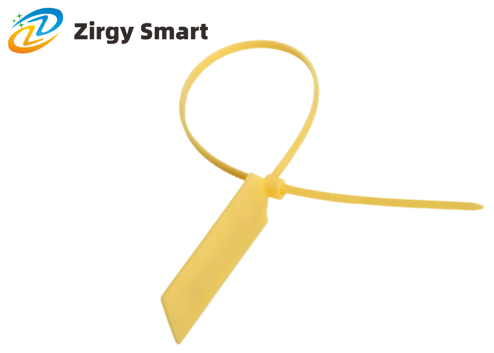 Figure 3 shows the ZJ-DZ006 electronic tag on a cable tie