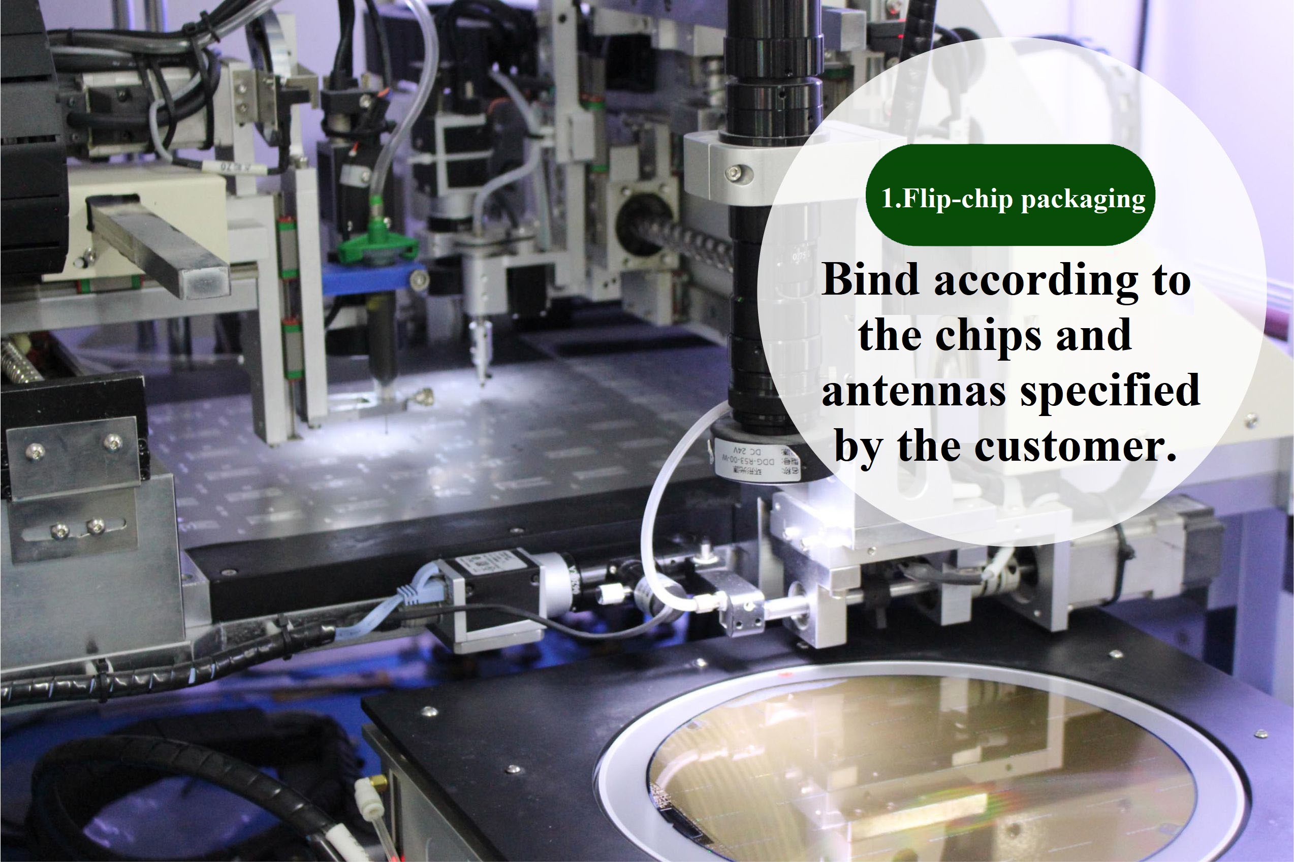 Self-adhesive electronic label (white label) 70*17mm product production process inverted packaging