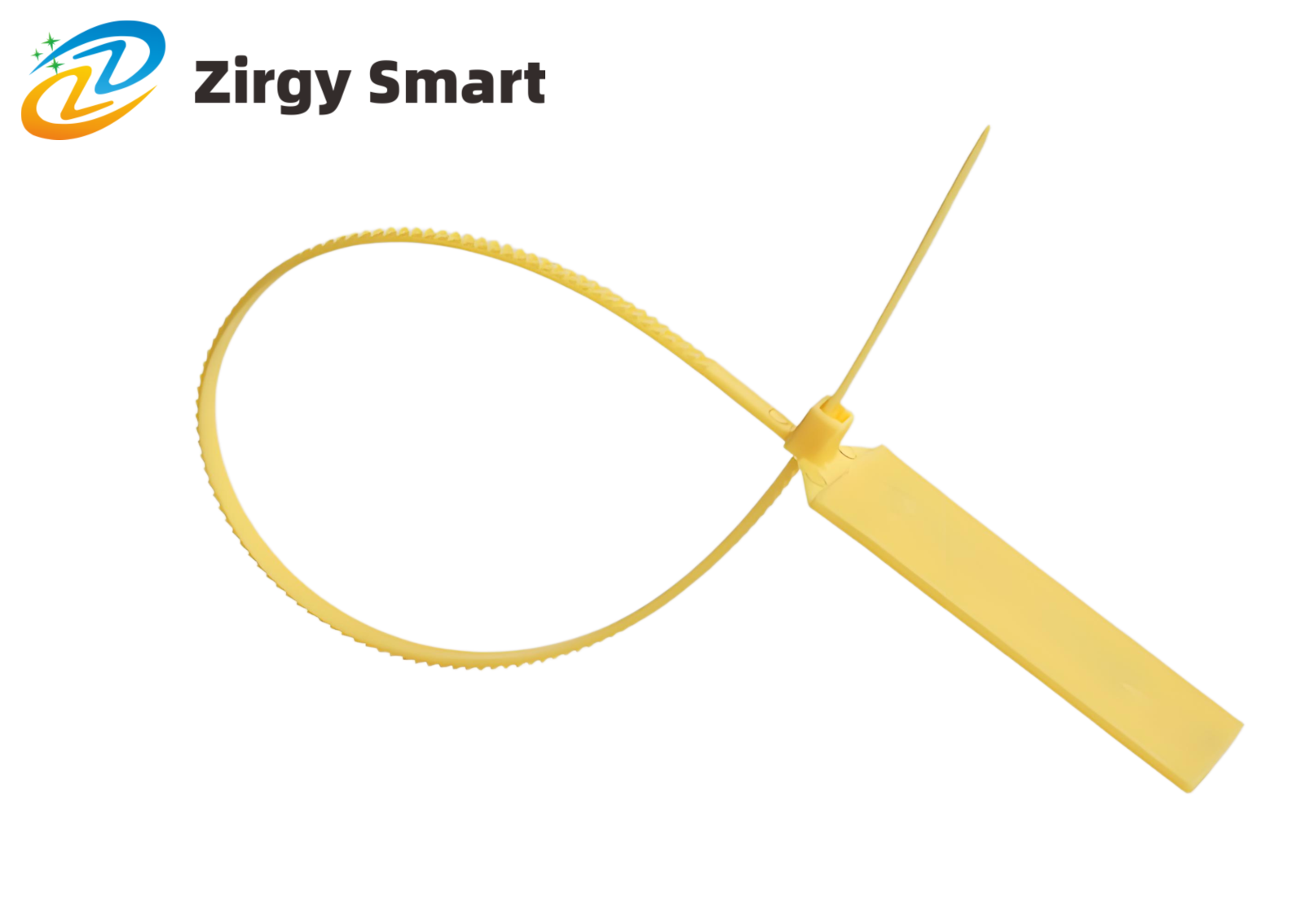 Figure 4 shows the ZJ-DZ006 electronic tag on a cable tie