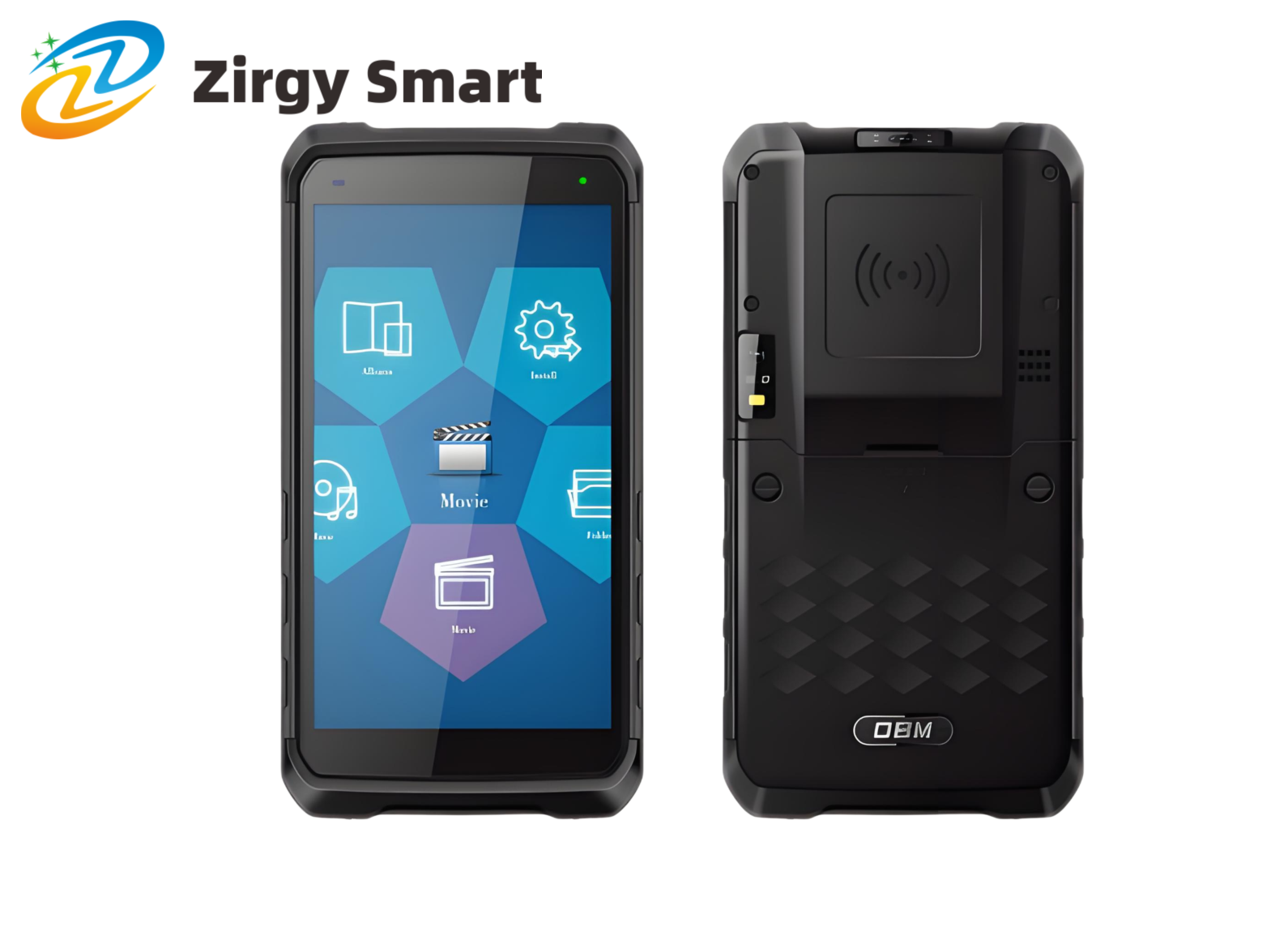 Active terminal handheld device ZJJ-18—Shanghai Zirgy Intelligent Technology Co., Ltd.