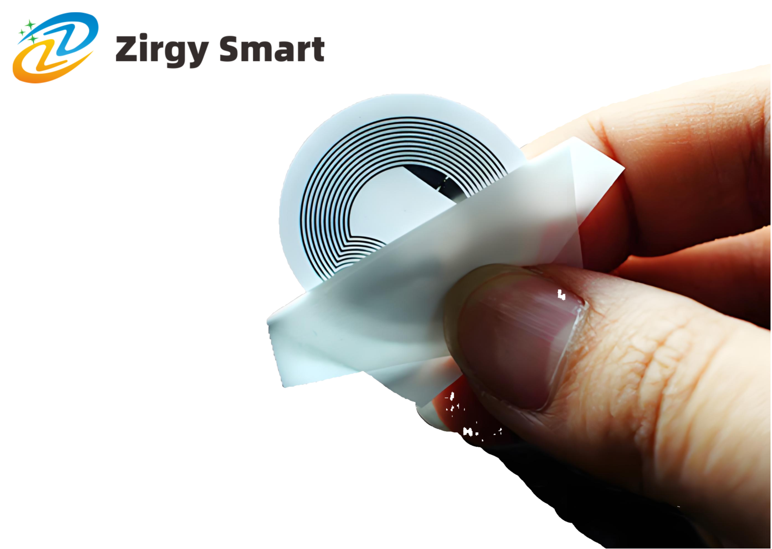 NFC label diameter 25mm product real shot display 3