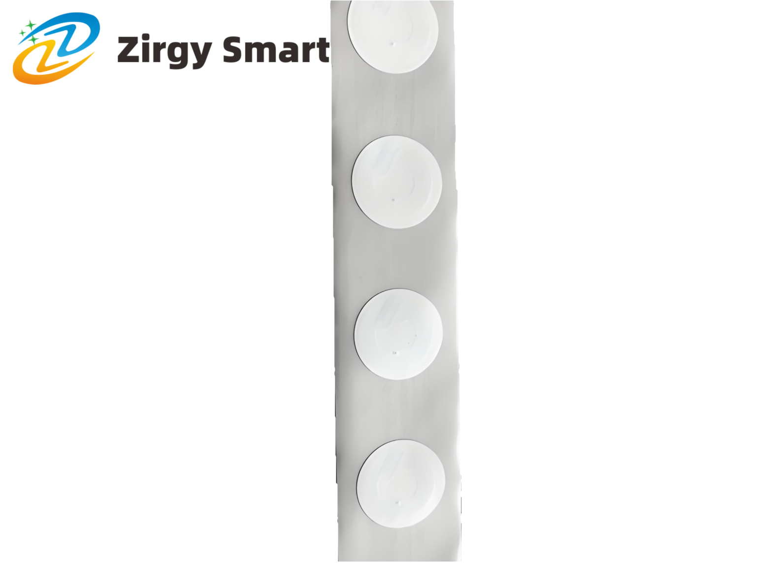 High frequency self-adhesive label Ntag 213 diameter 25mm real shot display Figure 3