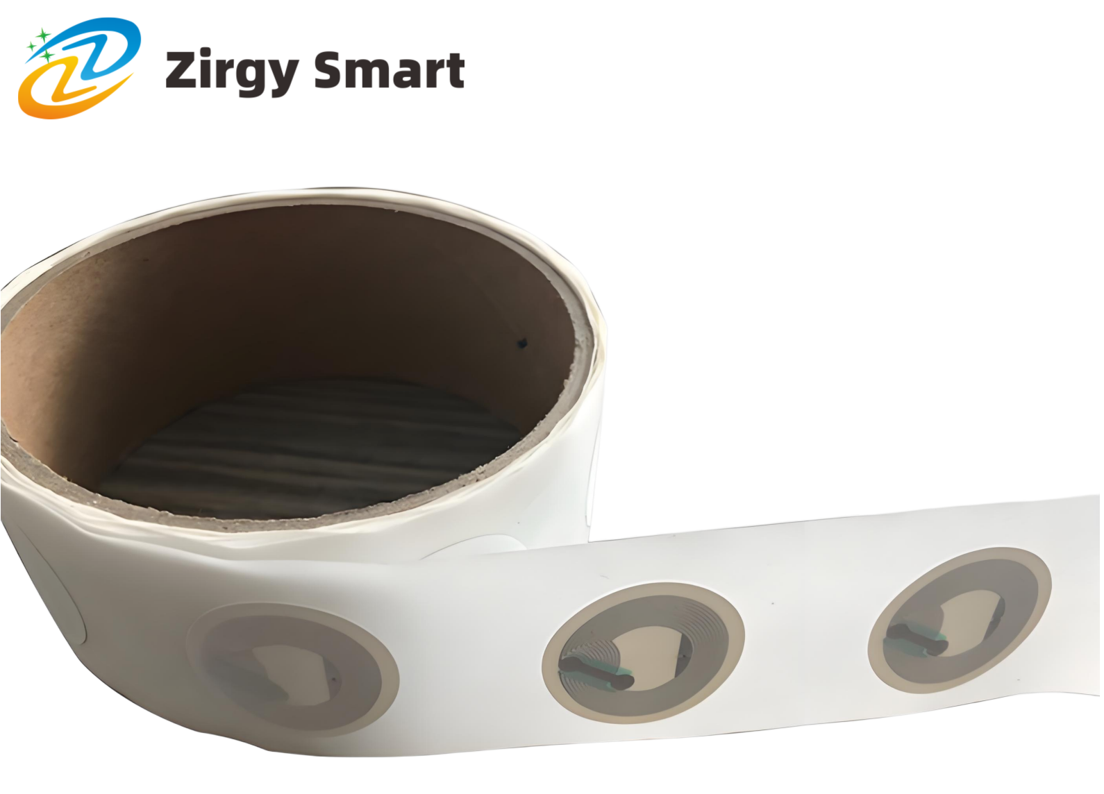 Ntag 213 high frequency self-adhesive label diameter 25mm -Shanghai Zirgy Intelligent Technology Co., Ltd.