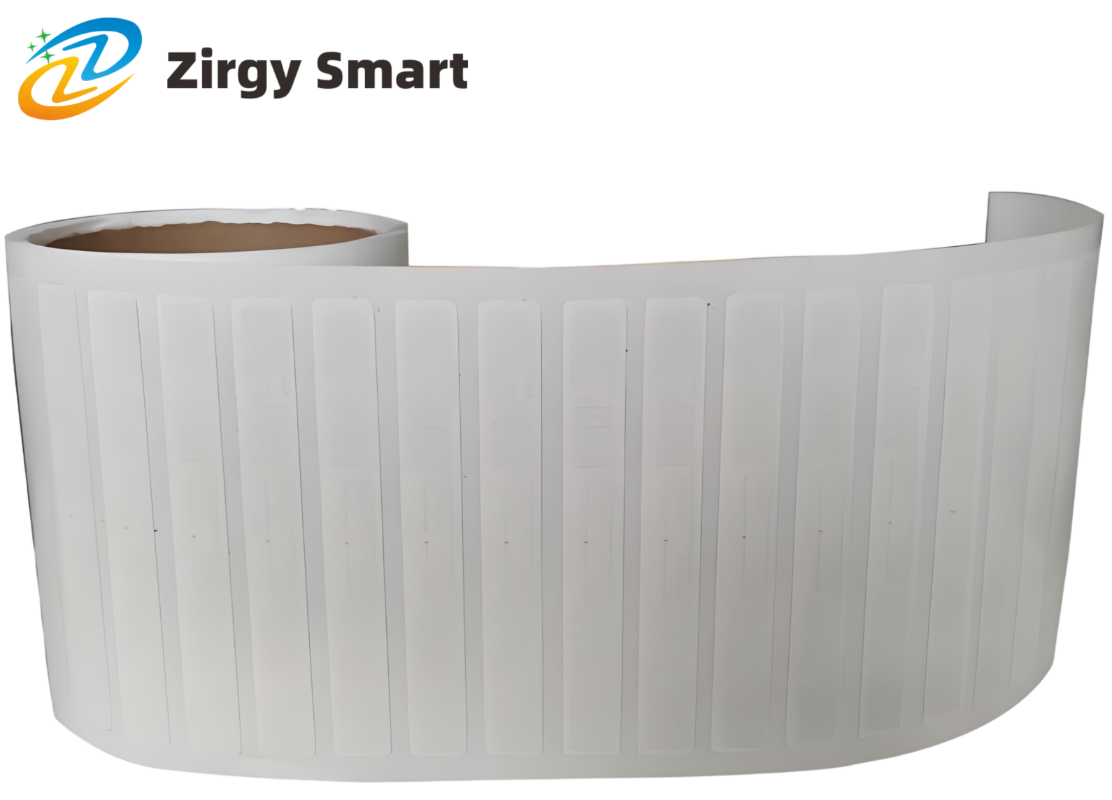 Blank coated paper UHF smart label AZ9640 98mm*12mm -Shanghai Zirgy Intelligent Technology Co., Ltd.