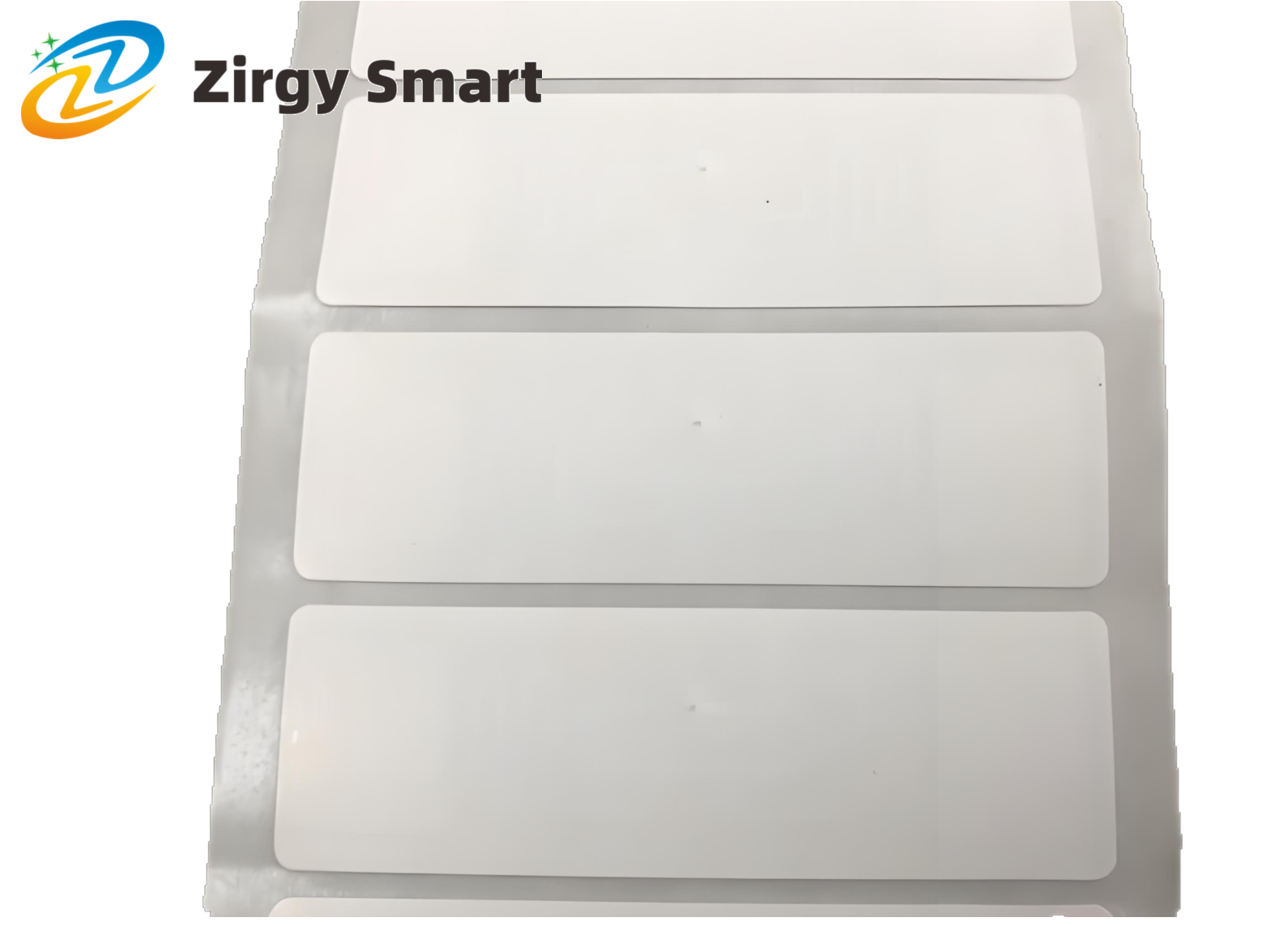 Self-adhesive electronic tag (white tag) 70mm*17mm-Shanghai Zirgy Intelligent Technology Co., Ltd.