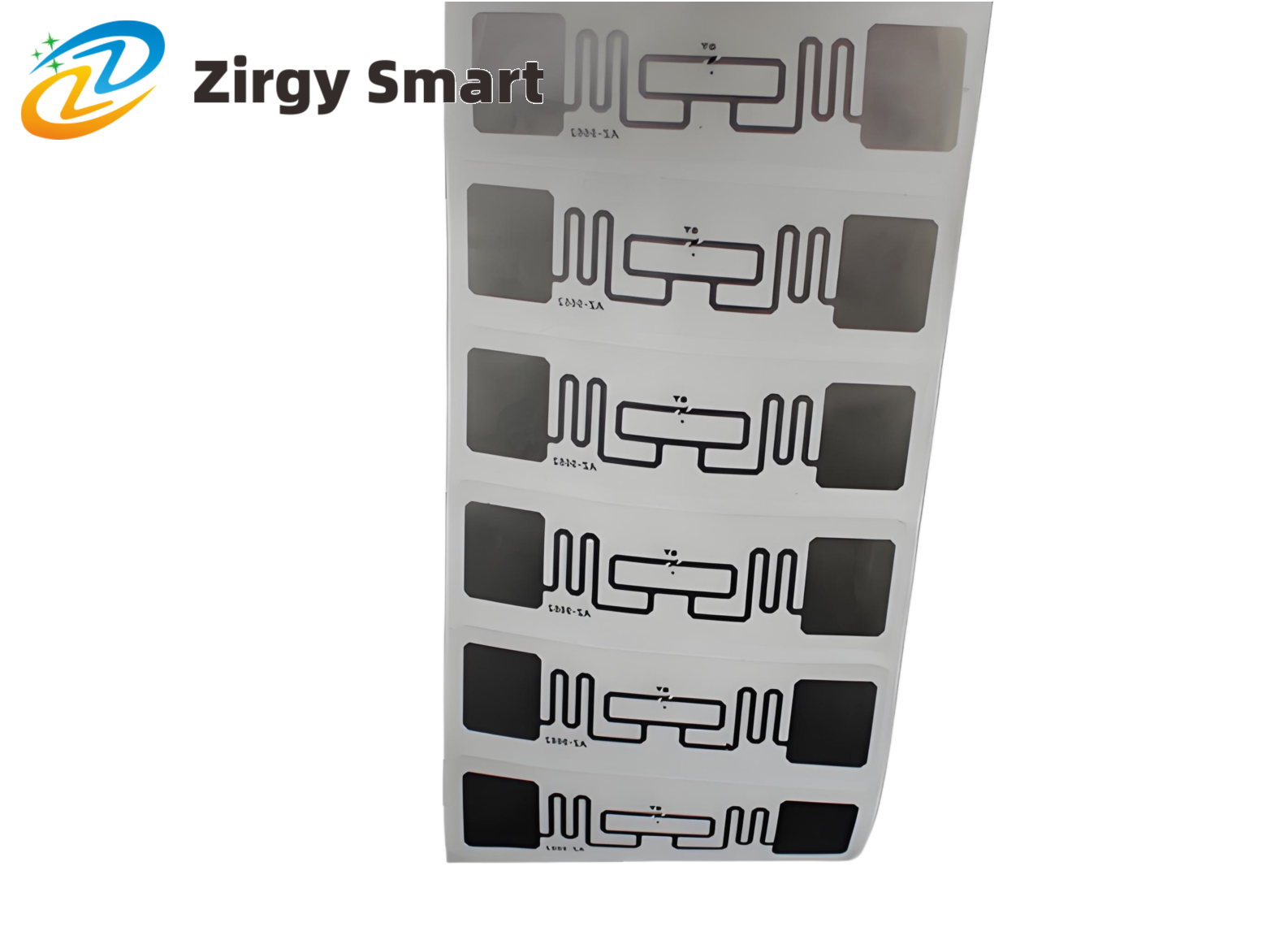 Uhf Dry inlay electronic label AZ 9662 70mm*17mm -Shanghai Zirgy Intelligent Technology Co., Ltd.
