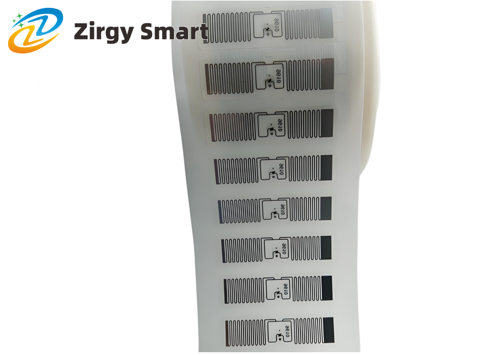 Dry inlay ultra-high frequency AZ9610 44.5*10.4mm -Shanghai Zirgy Intelligent Technology Co., Ltd.