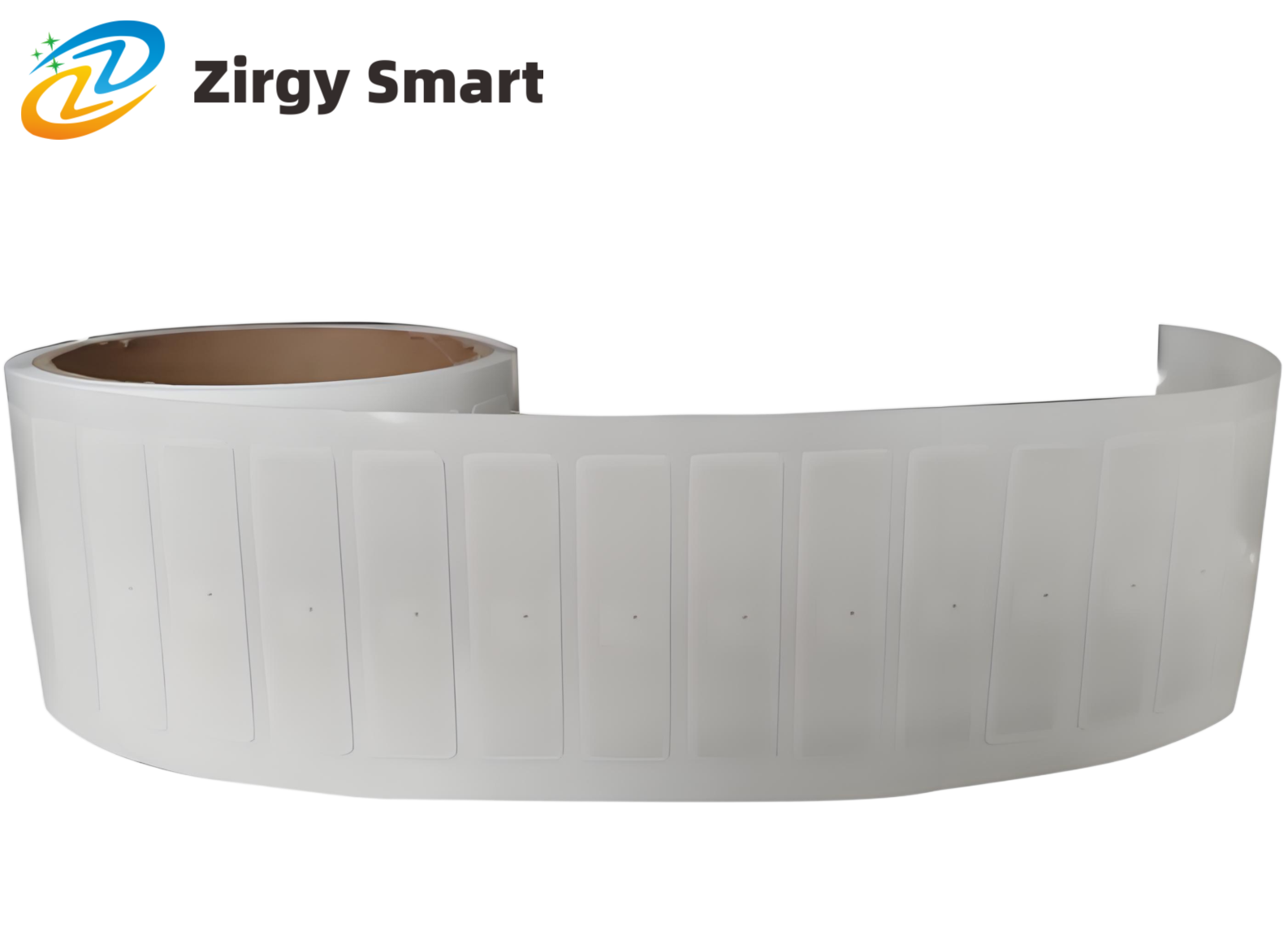 Blank coated paper UHF label AZ9610 47.5*13.4mm -Shanghai Zirgy Intelligent Technology Co., Ltd.