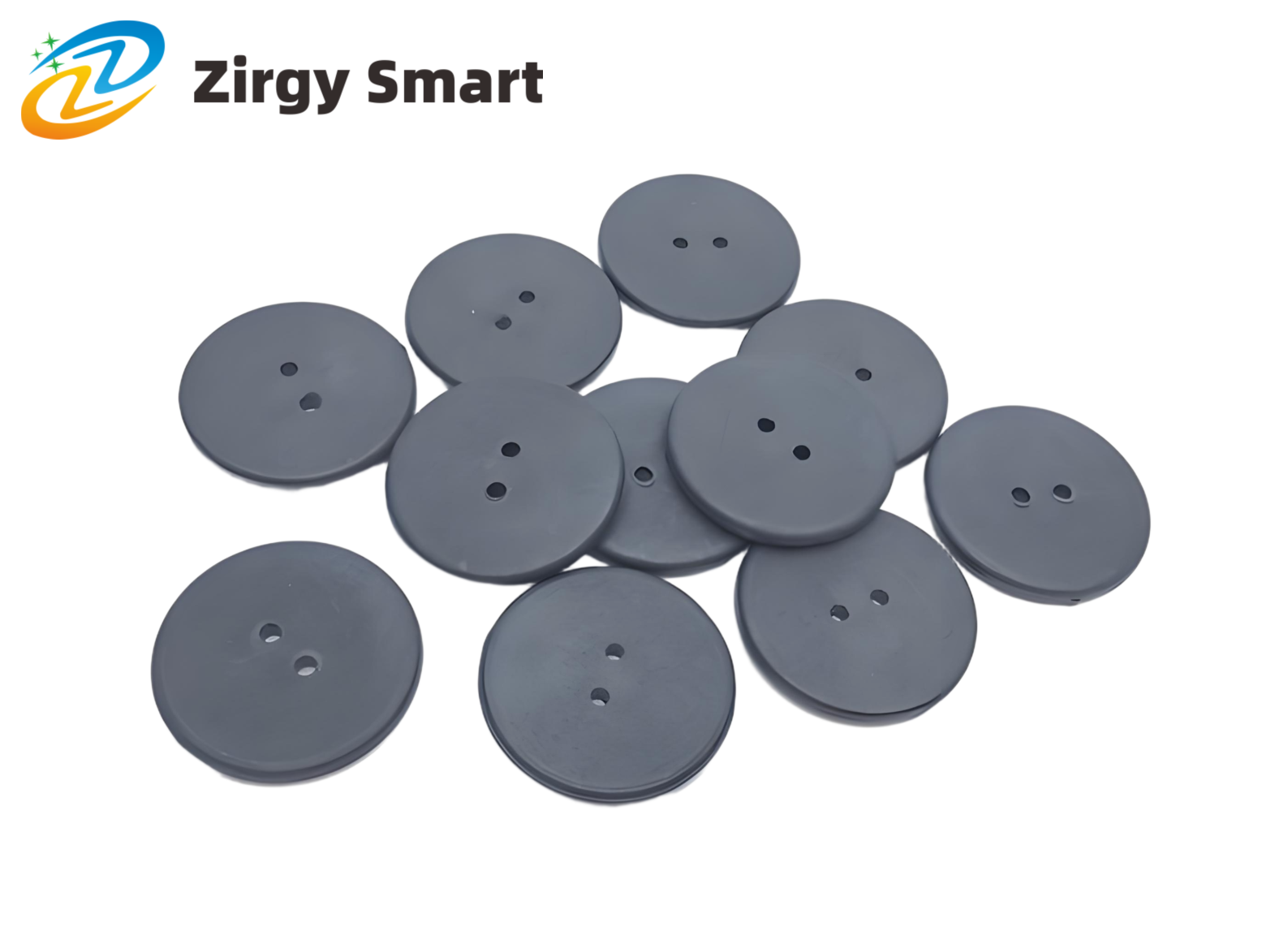 PPS High Temperature washing electronic label RI-X008 Diameter 25.5mm-Shanghai Zirgy Intelligent Technology Co., Ltd.