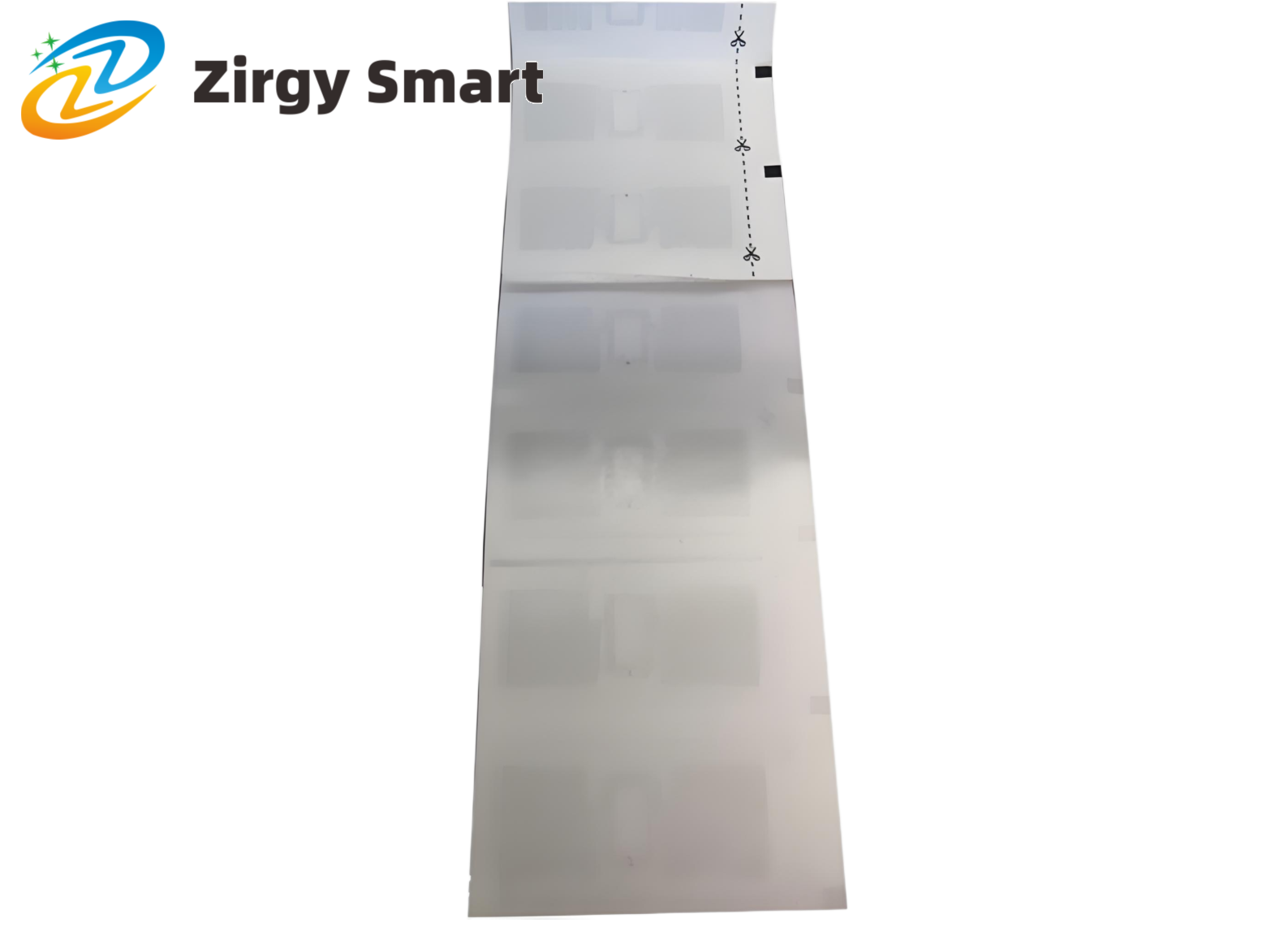 RFID ribbon woven clothing label ZJ5426-Shanghai Zirgy Intelligent Technology Co., Ltd.