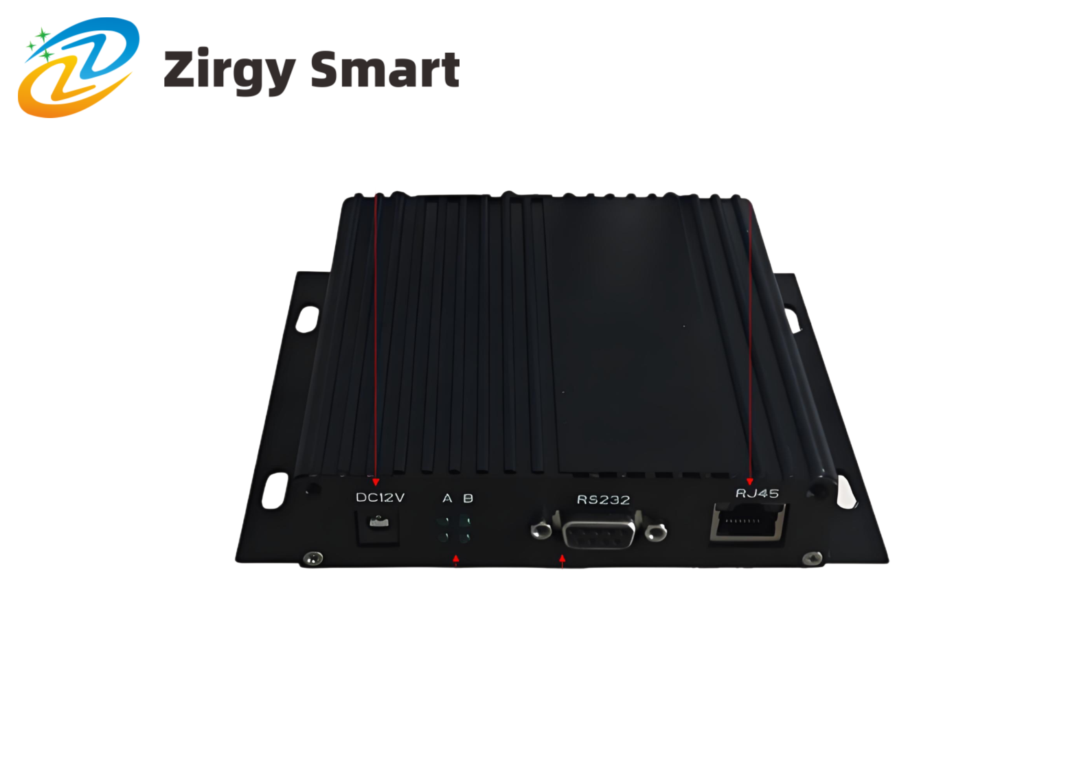 Interface diagram of front panel of omnidirectional active base station ZJB-52