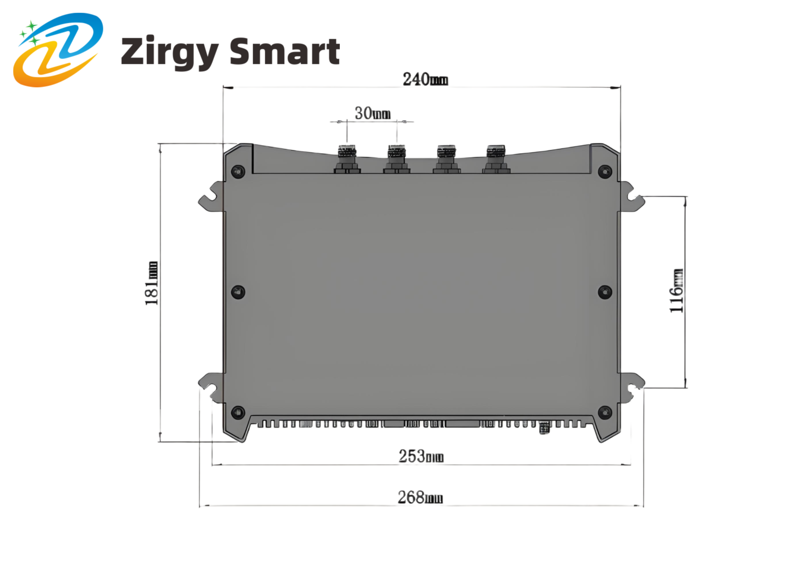 Remote UHF electronic label splitter ZJ-F503-4A/IP real shot display Figure 2