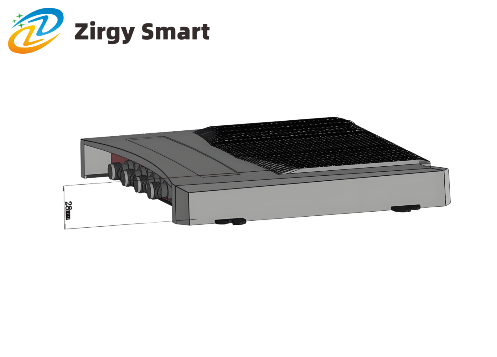 Remote UHF electronic label splitter ZJ-F503-4A/IP real shot display Figure 3