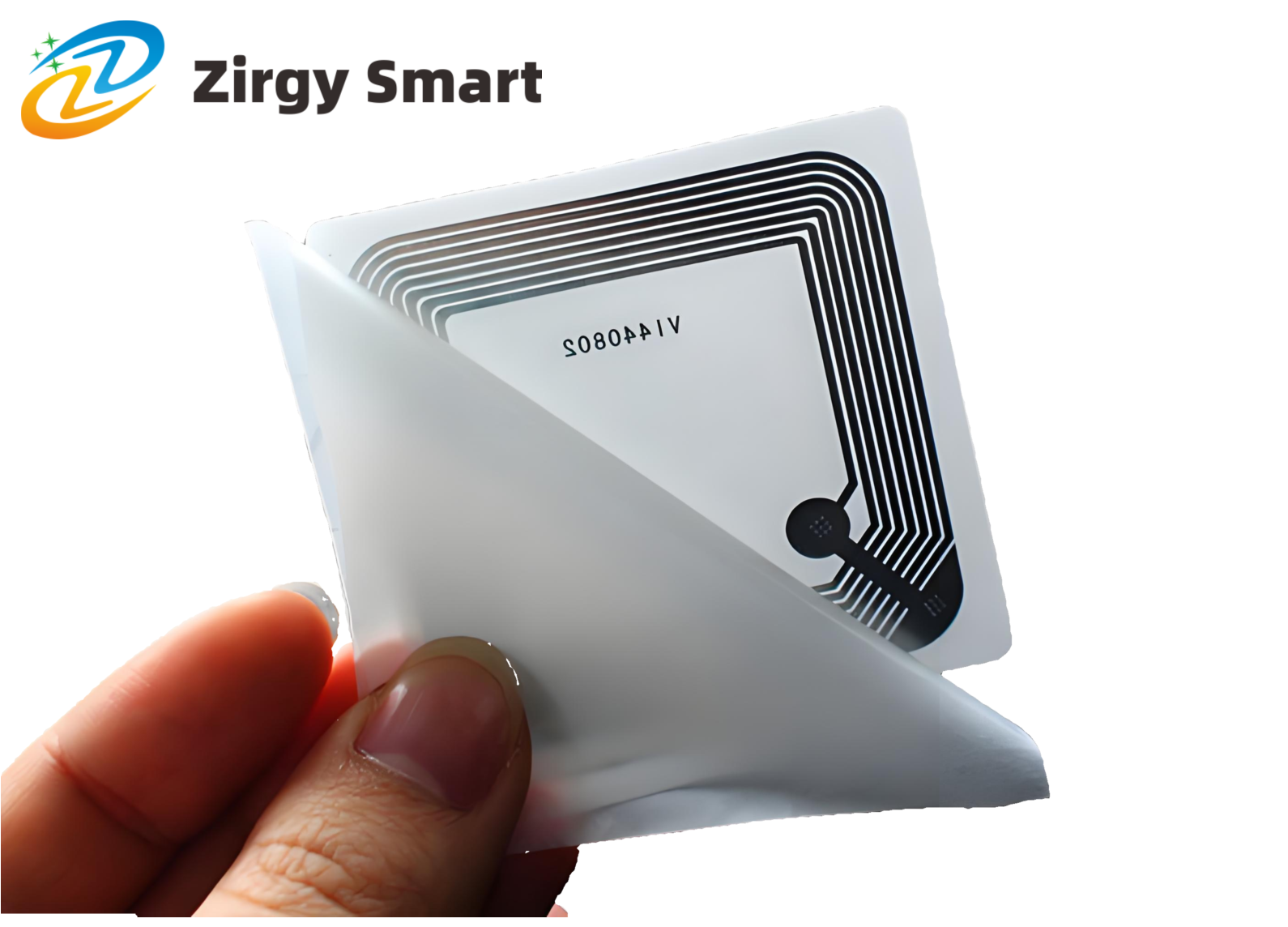 High frequency blank coated paper label I-code X 50*50mm real shot display II