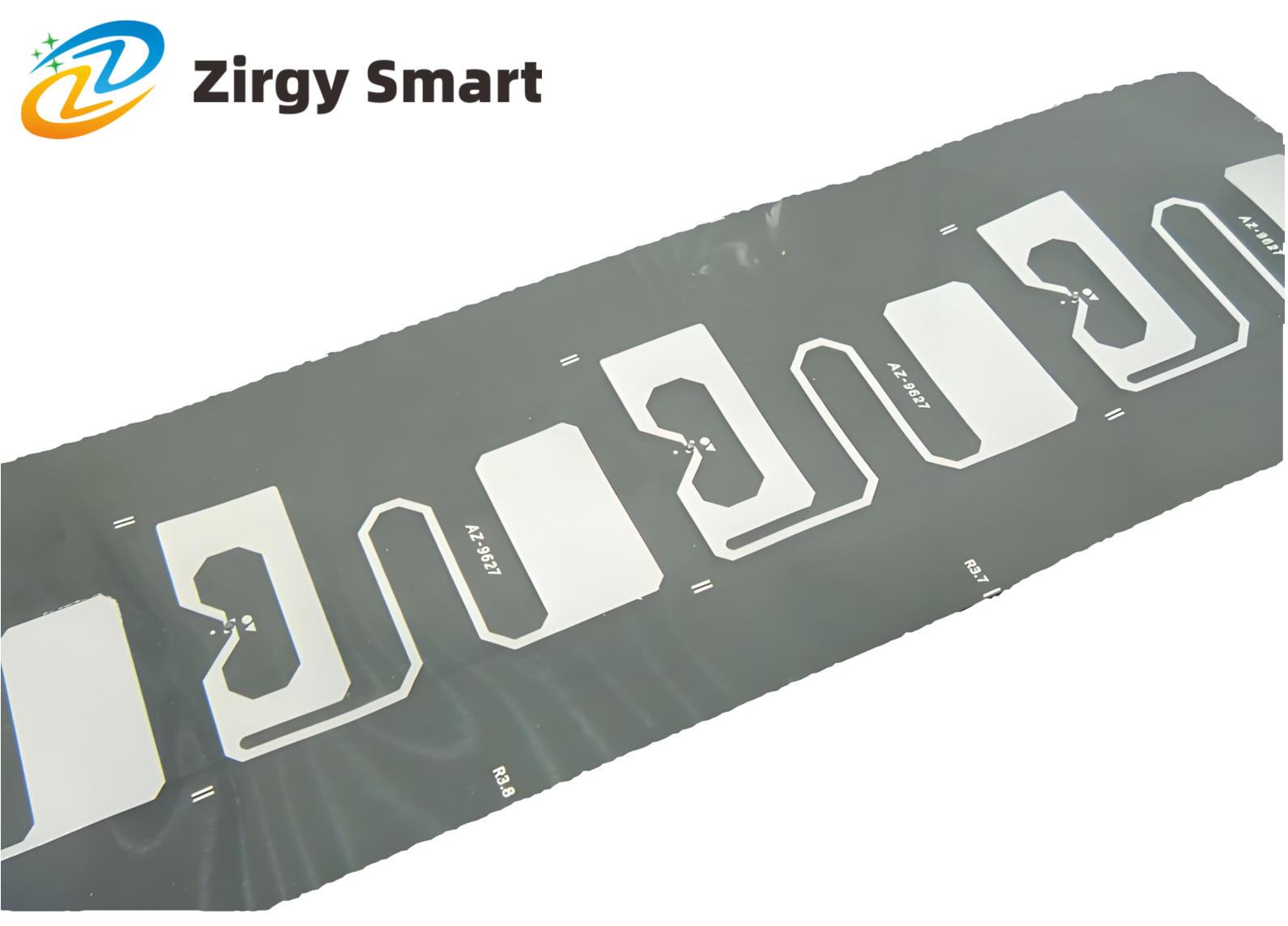 Ultra-high frequency Wet inlay AZ9627 30*45mm -Shanghai Zirgy Intelligent Technology Co., Ltd.