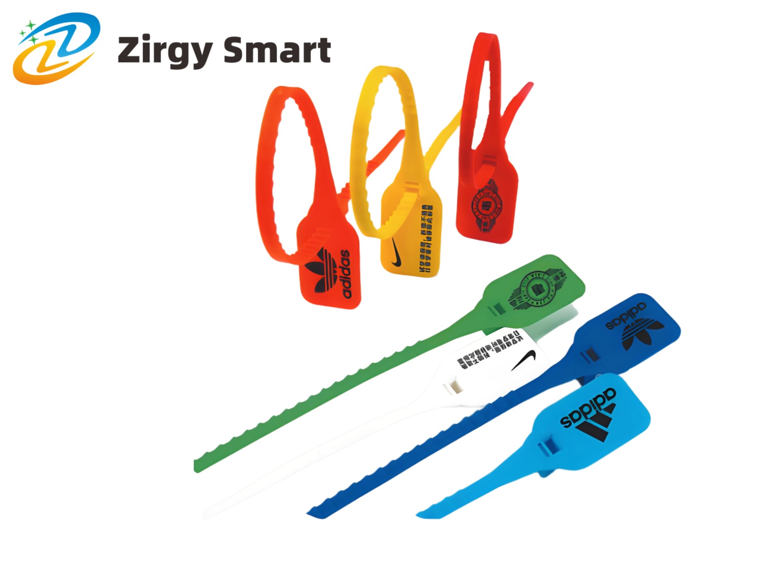 Figure 4 shows the actual shooting of the cable tie electronic label ZJ-01F