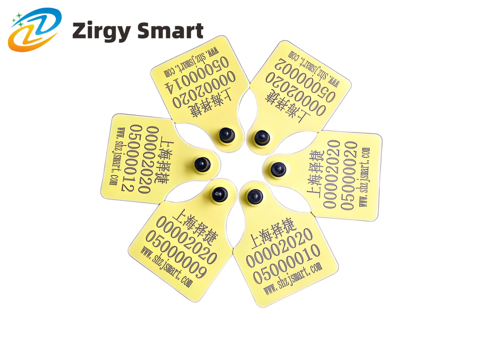 Uhf smart label ear tag ZJDW01-UHF real shot display Figure 4