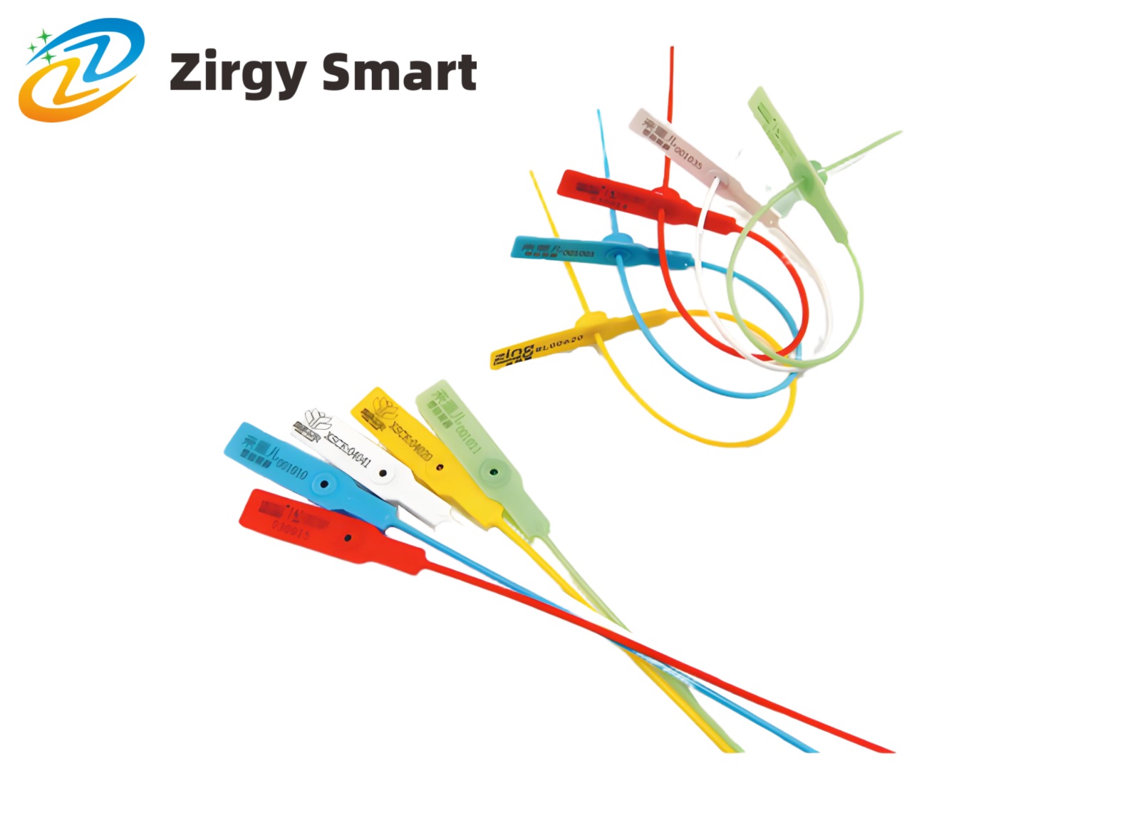 Figure 4 shows the ZJ-02F electronic tag on a cable tie