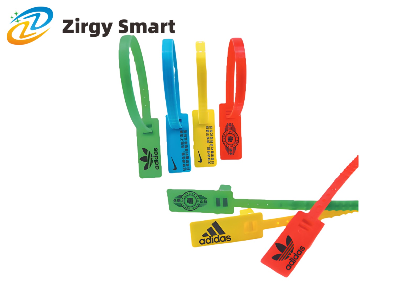 Figure 2 shows the actual shooting of the cable tie electronic label ZJ-02F