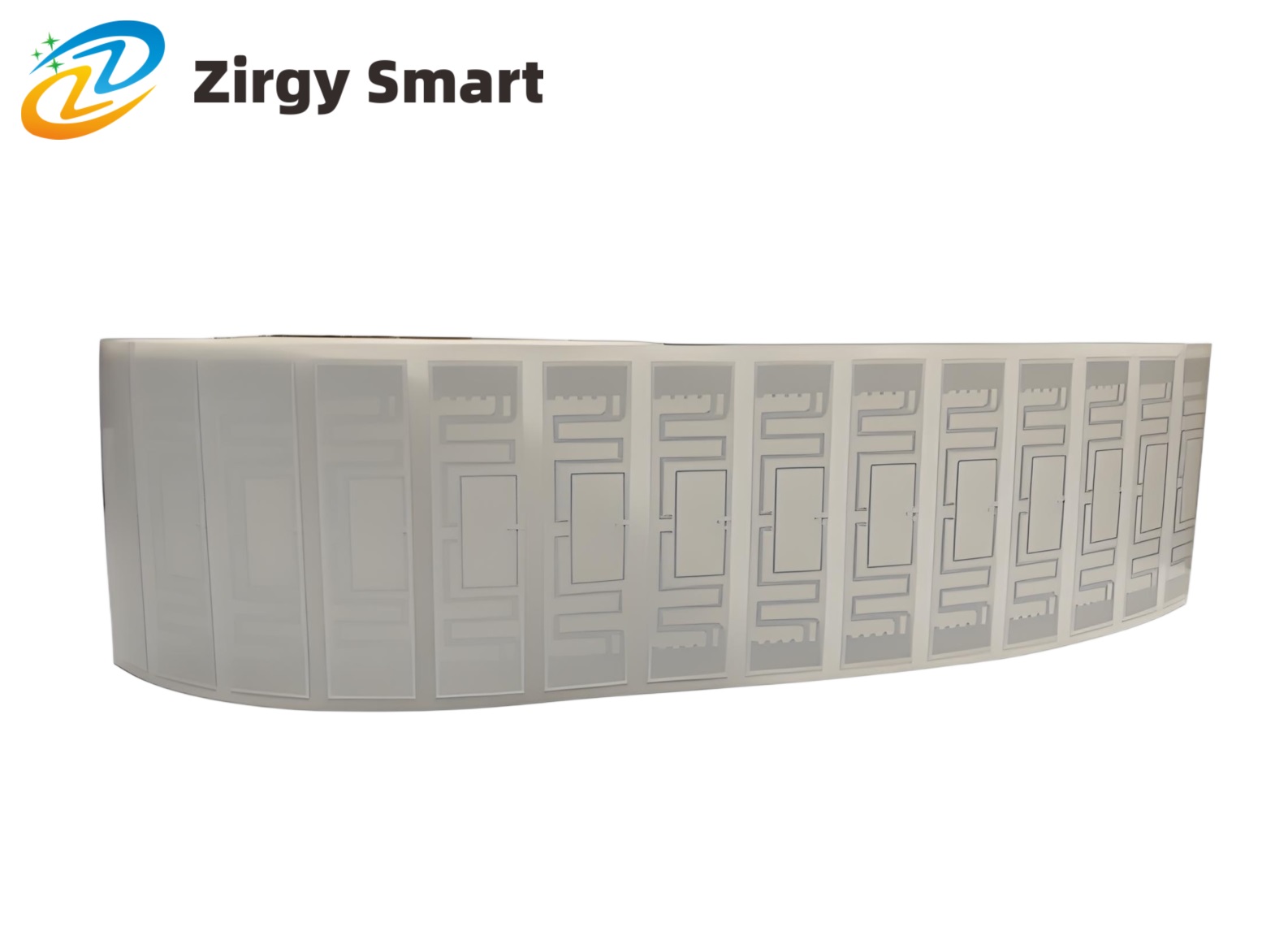 Blank coated paper UHF label ZJ7319 Schematic 3