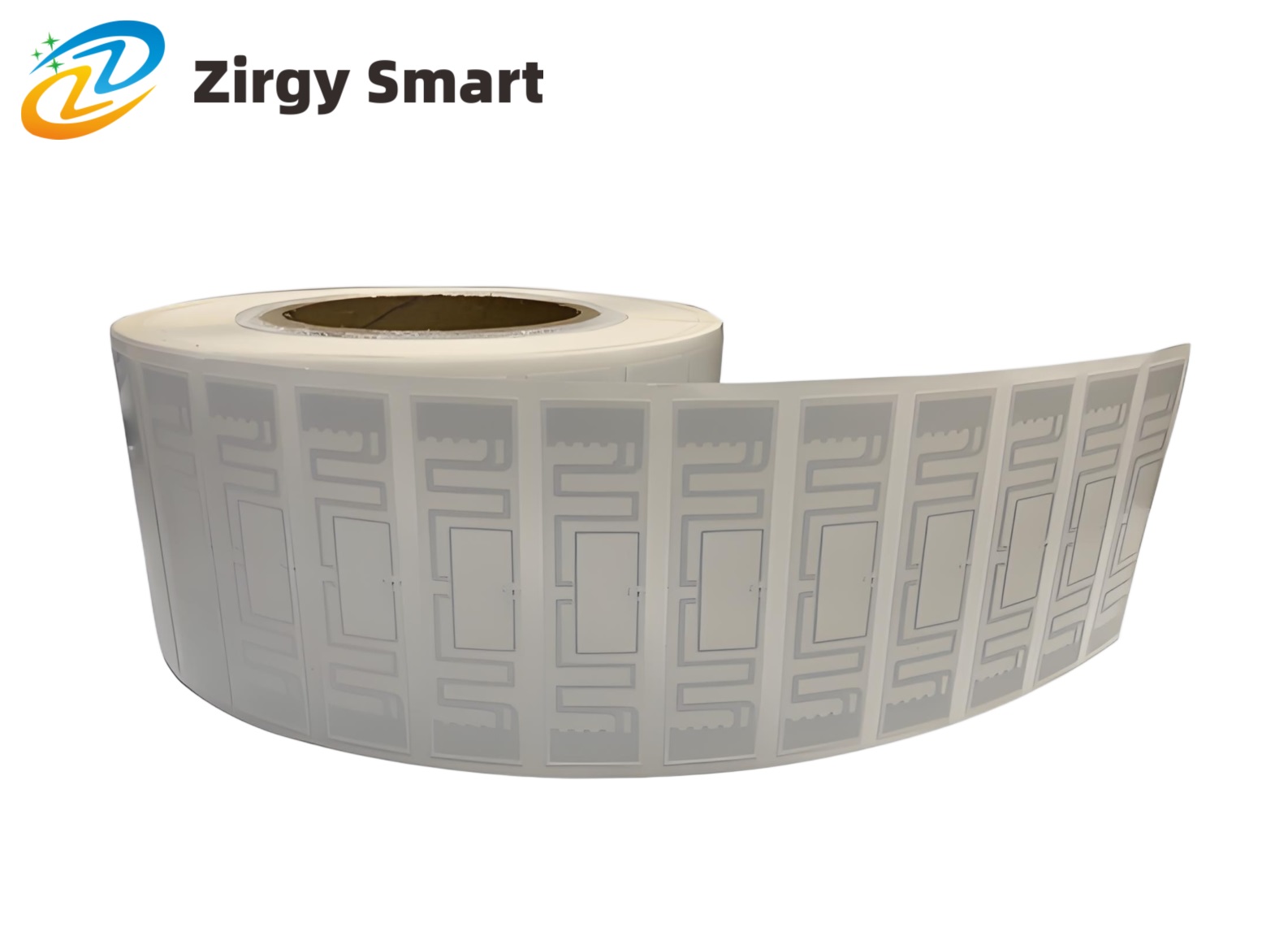 Data locking 73*19mm UHF coated paper label ZJ7319-Shanghai Zirgy Intelligent Technology Co., Ltd.
