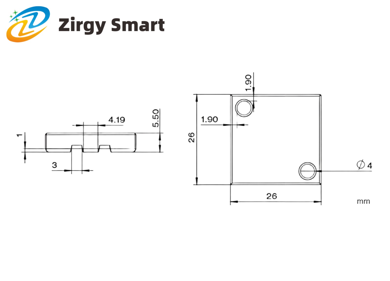 Strong acid, alkali and metal resistance label ZJ2626 analysis display