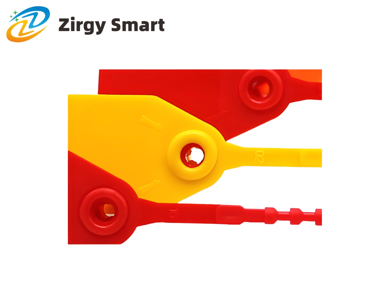 Disposable anti-theft sign cable tie ZJ-PS602 real shot display figure 3