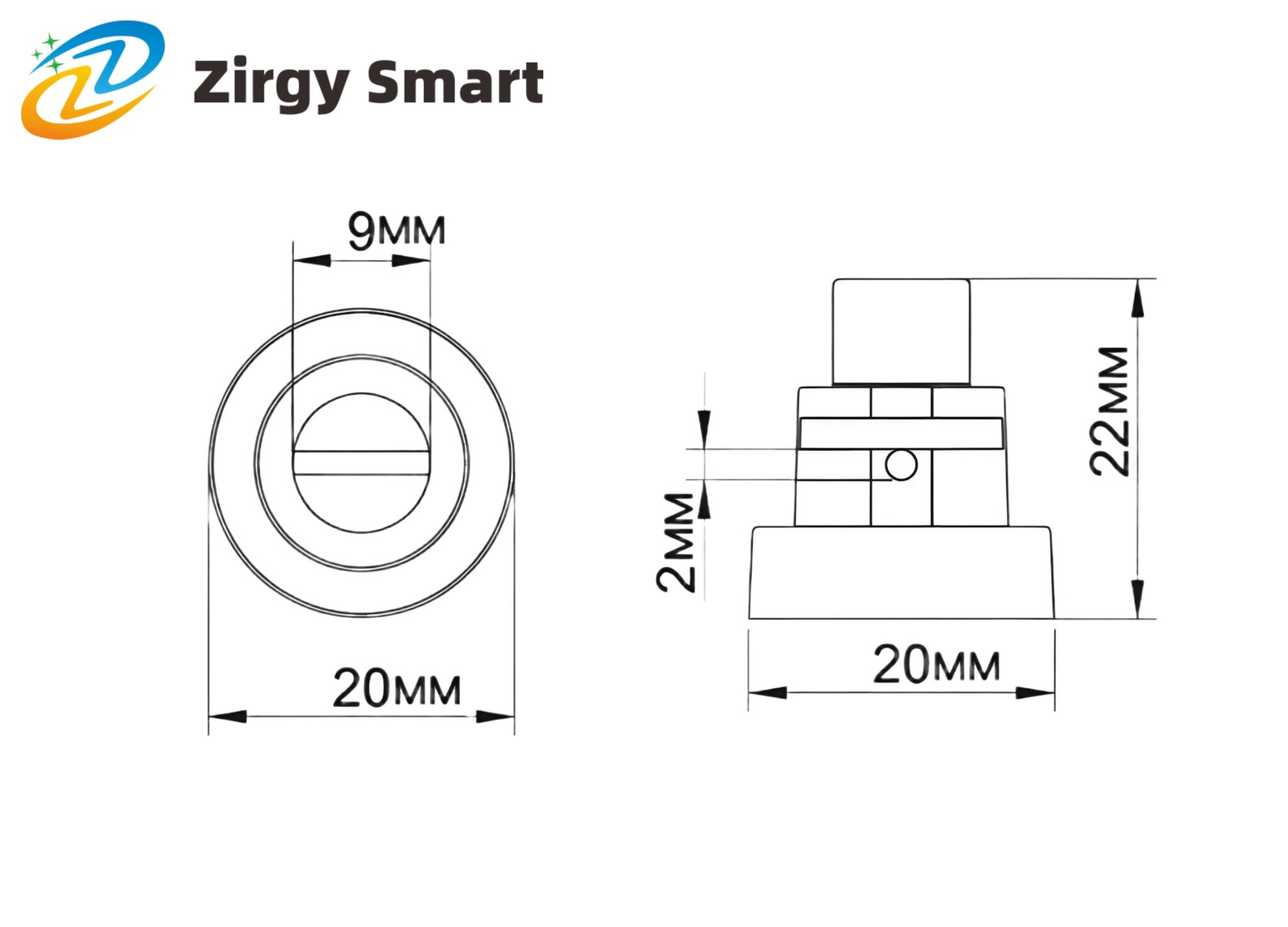 Electronic instrument seal label ZJ-05E real shot display figure 2
