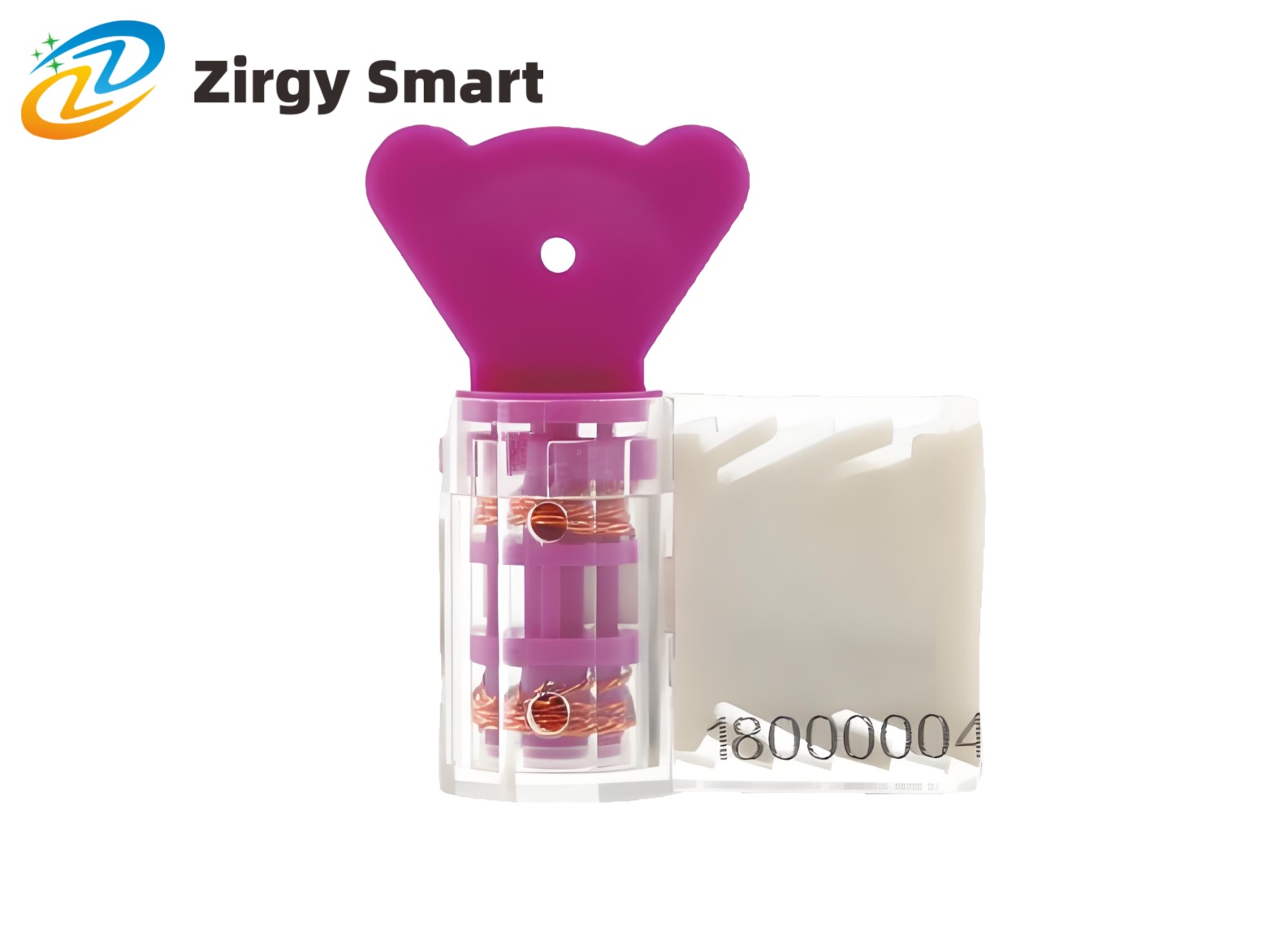 Electronic lead Seal Label ZJ-19E (customizable) -Shanghai Zirgy Intelligent Technology Co., Ltd.