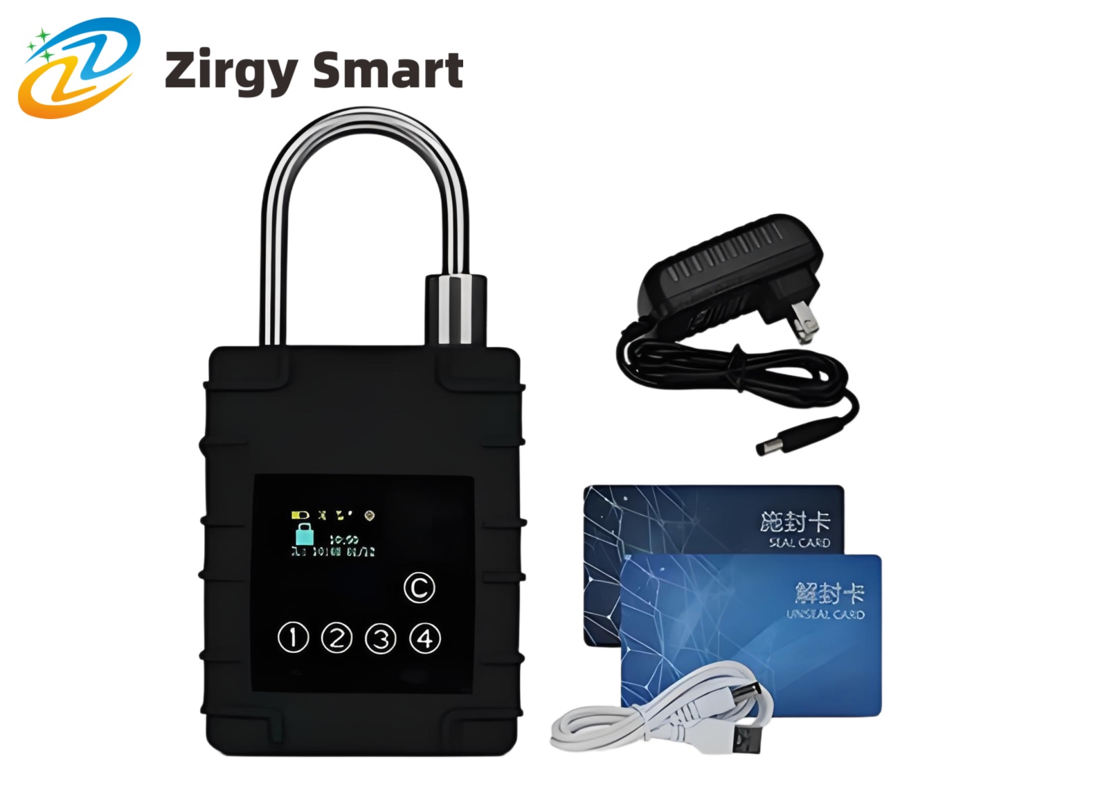 GPS Intelligent Logistics lock ZJZNS03-Shanghai Zirgy Intelligent Technology Co., Ltd.