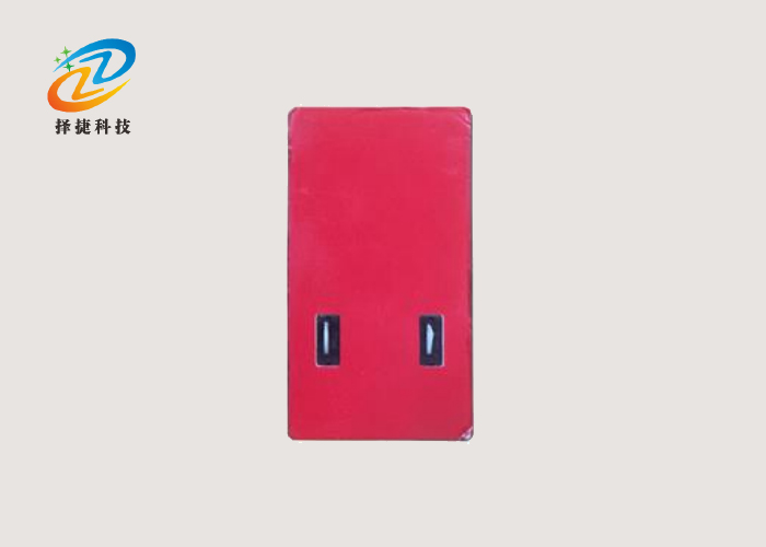 The back of 2.4G active RFID tamper-proof electronic tag ZJA-53