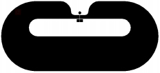 Anti-liquid blood bag RFID tag ZJKY5025B product chip picture