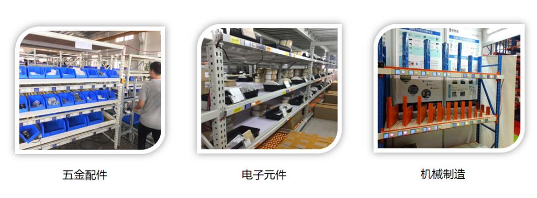 Electronic label picking system mechanical manufacturing high shelf industry application diagram